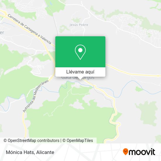 Mapa Mónica Hats