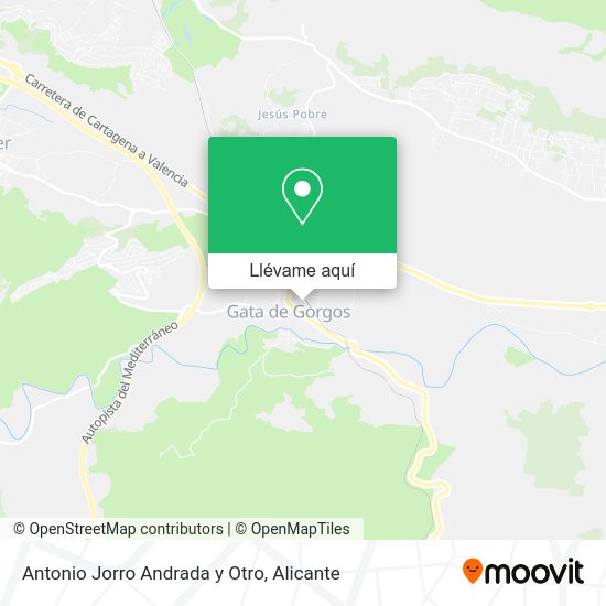 Mapa Antonio Jorro Andrada y Otro