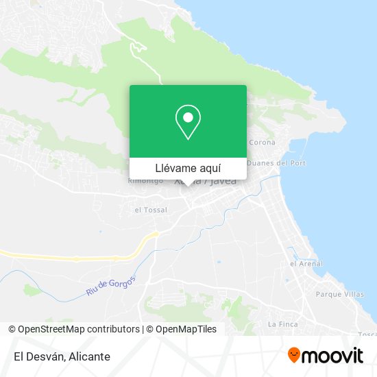 Mapa El Desván
