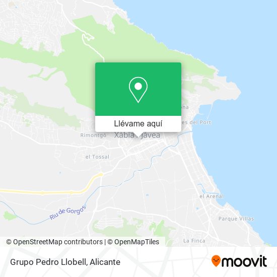 Mapa Grupo Pedro Llobell
