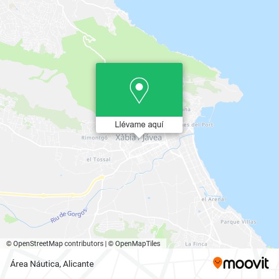 Mapa Área Náutica
