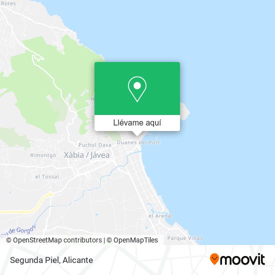 Mapa Segunda Piel