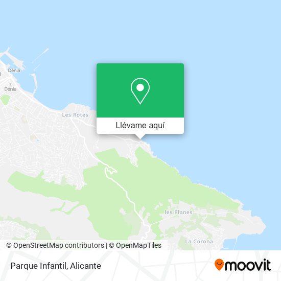 Mapa Parque Infantil