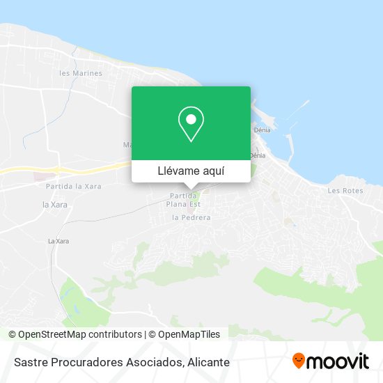 Mapa Sastre Procuradores Asociados