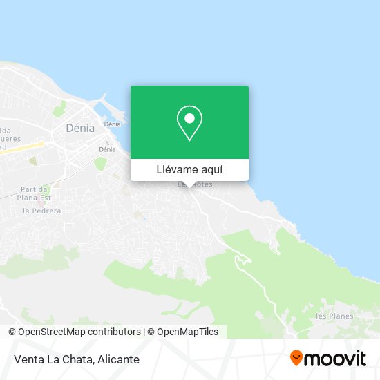 Mapa Venta La Chata