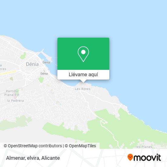 Mapa Almenar, elvira