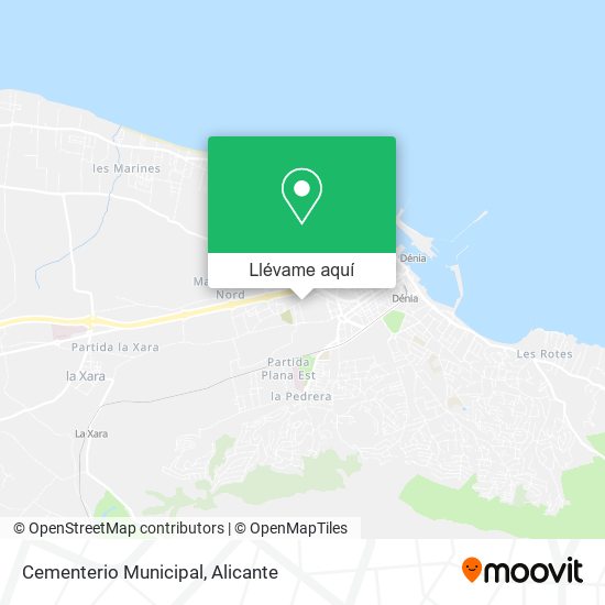 Mapa Cementerio Municipal