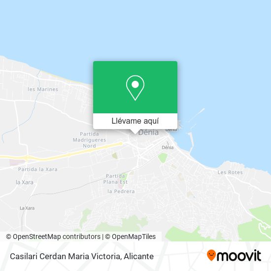 Mapa Casilari Cerdan Maria Victoria