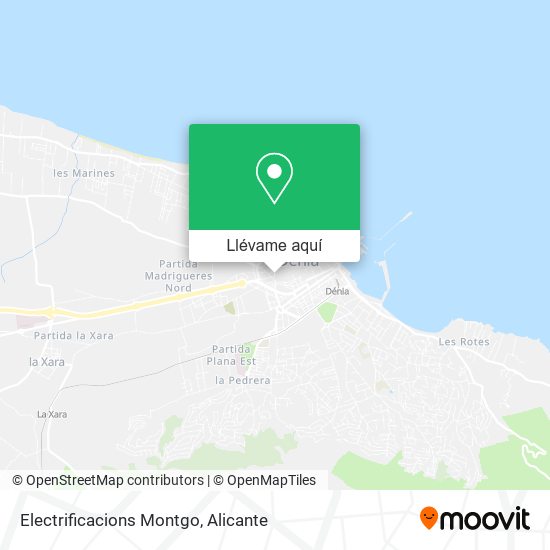 Mapa Electrificacions Montgo