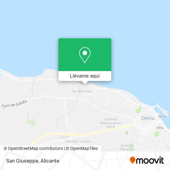 Mapa San Giuseppe
