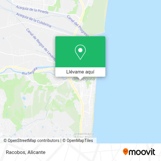 Mapa Racobos