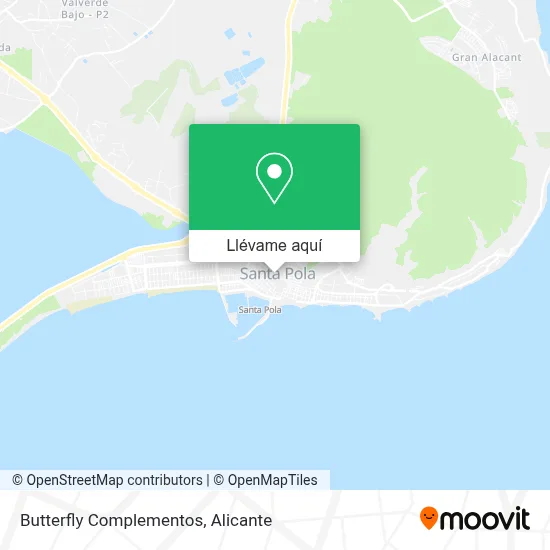 Mapa Butterfly Complementos