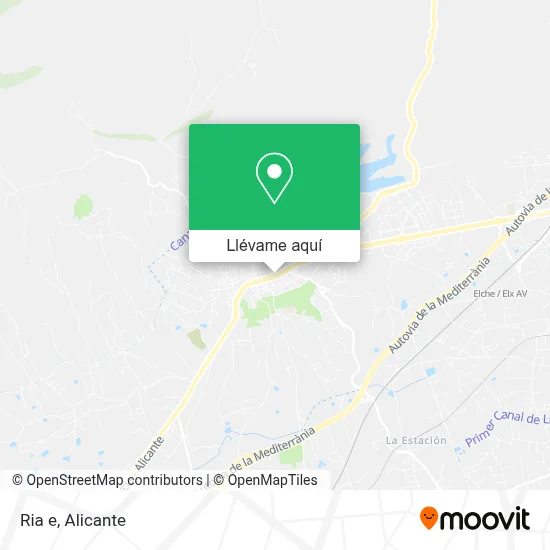 Mapa Ria e