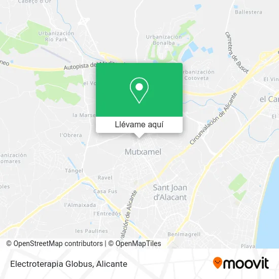 Mapa Electroterapia Globus