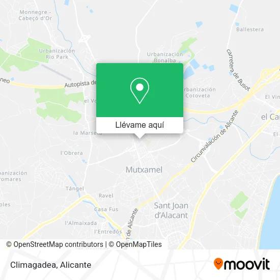 Mapa Climagadea