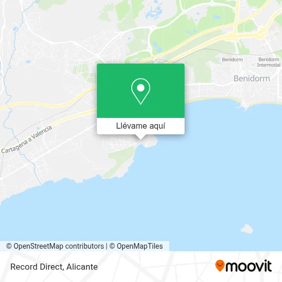 Mapa Record Direct