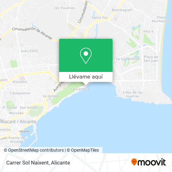 Mapa Carrer Sol Naixent