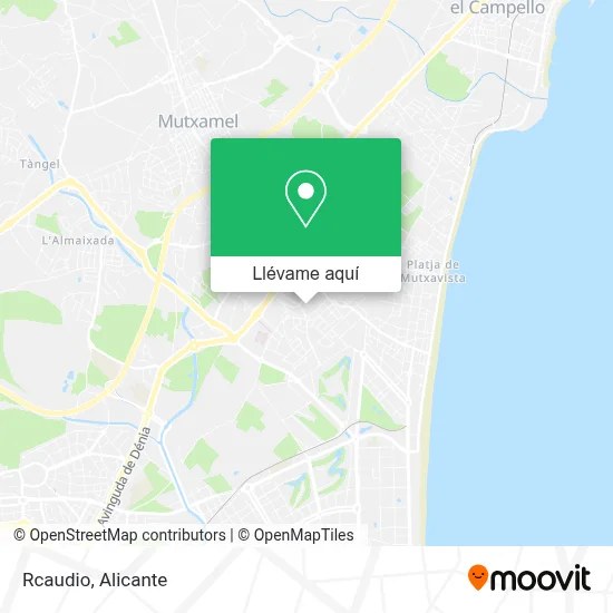 Mapa Rcaudio