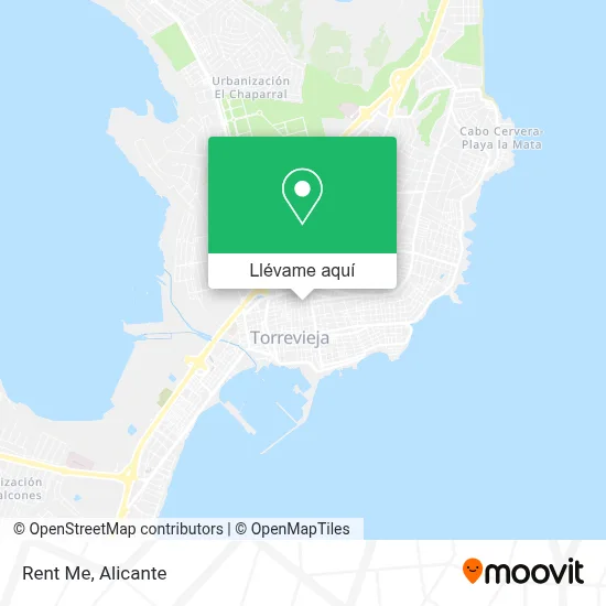 Mapa Rent Me