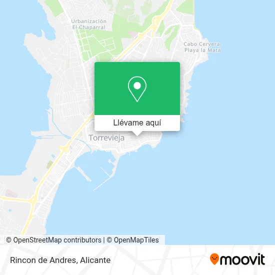 Mapa Rincon de Andres