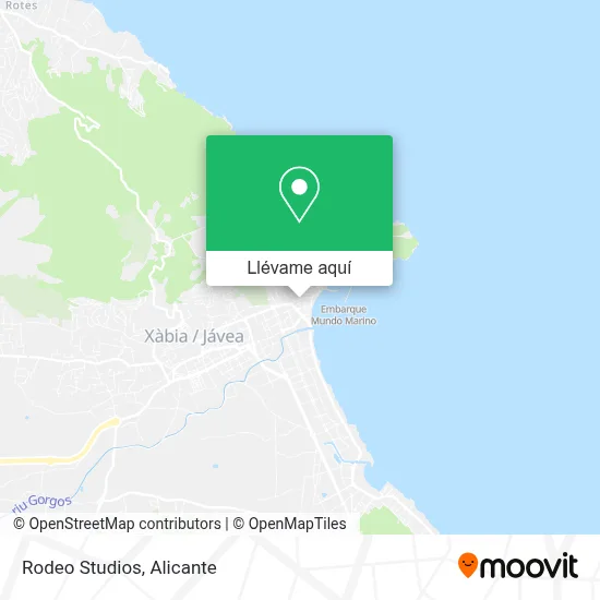 Mapa Rodeo Studios