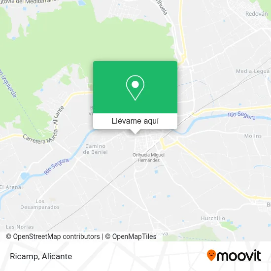 Mapa Ricamp