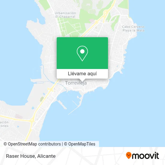 Mapa Raser House