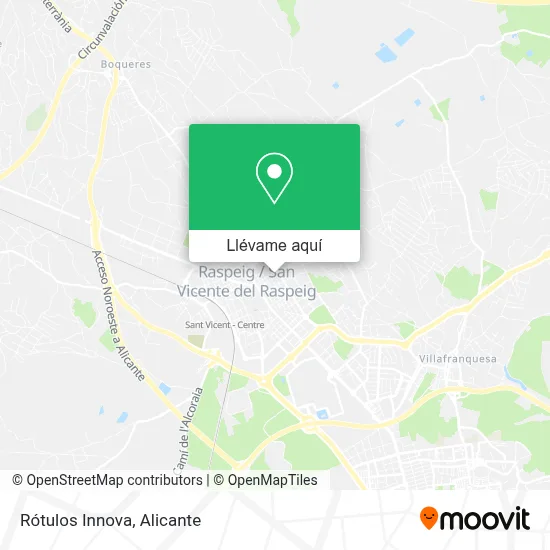 Mapa Rótulos Innova