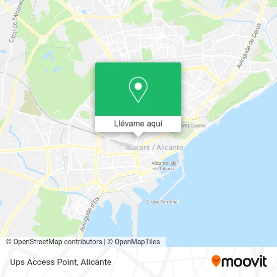 Mapa Ups Access Point