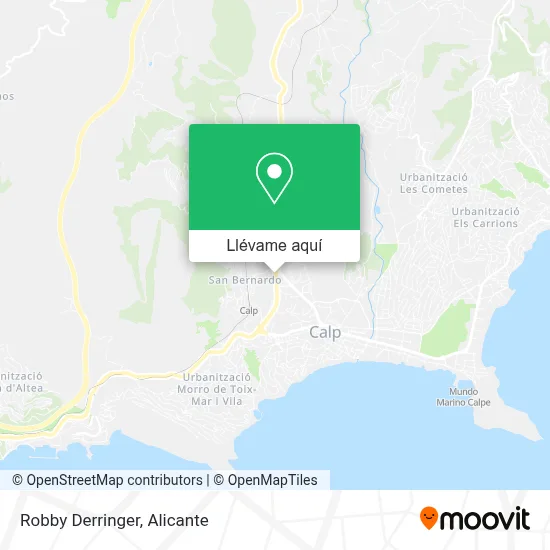 Mapa Robby Derringer