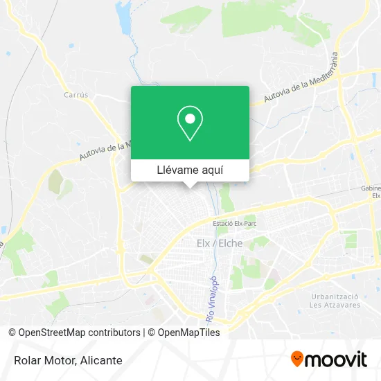 Mapa Rolar Motor