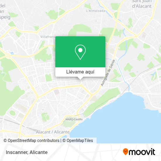 Mapa Inscanner