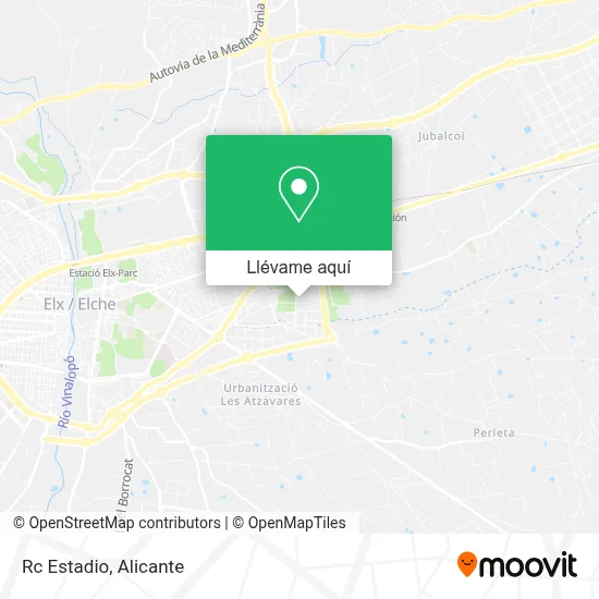 Mapa Rc Estadio