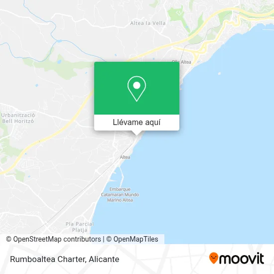 Mapa Rumboaltea Charter