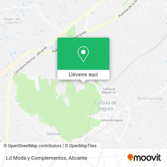 Mapa Ld Moda y Complementos