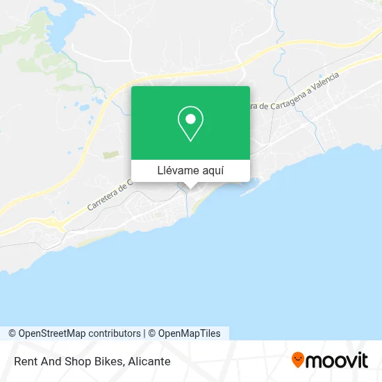 Mapa Rent And Shop Bikes