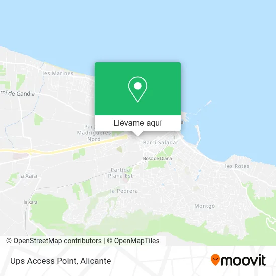Mapa Ups Access Point