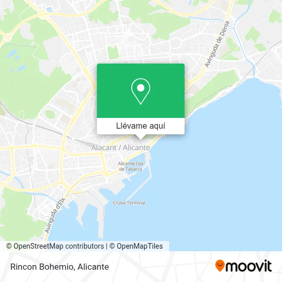 Mapa Rincon Bohemio