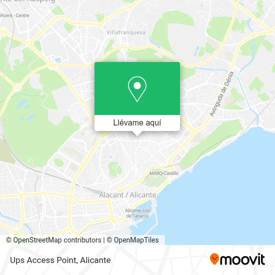 Mapa Ups Access Point