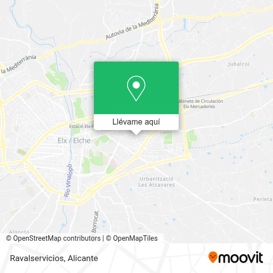 Mapa Ravalservicios