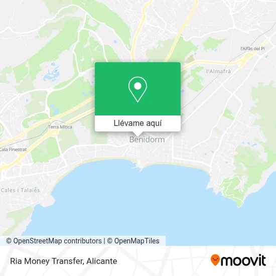 Mapa Ria Money Transfer