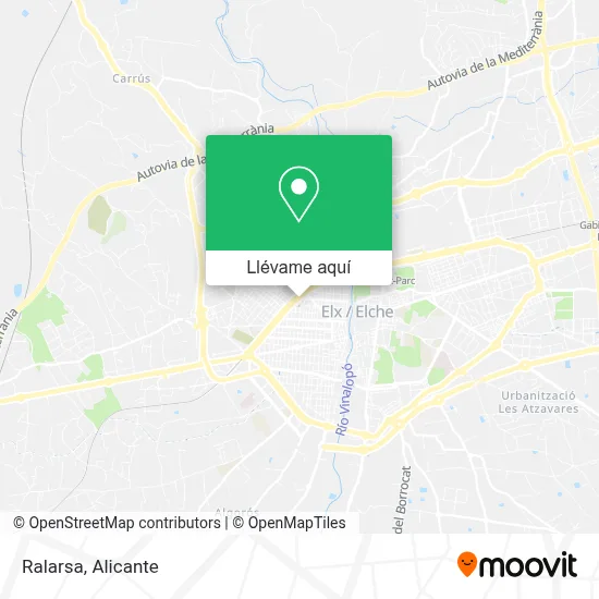 Mapa Ralarsa