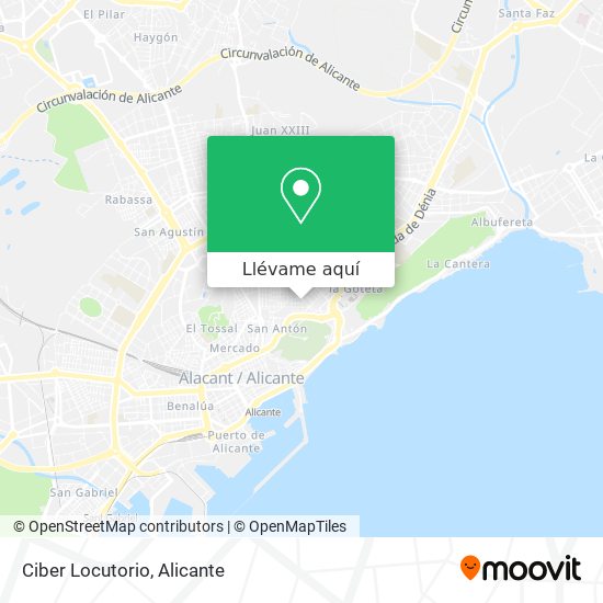 Mapa Ciber Locutorio