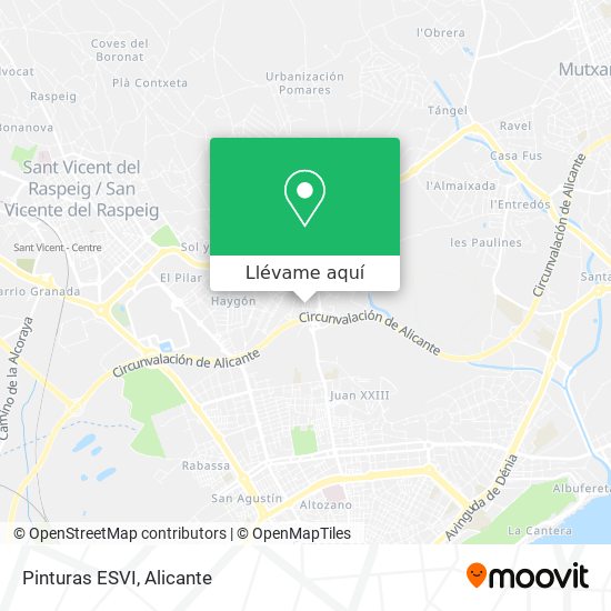 Mapa Pinturas ESVI