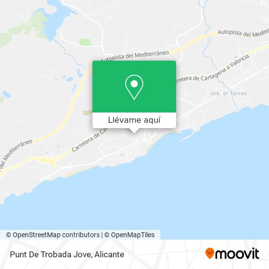 Mapa Punt De Trobada Jove