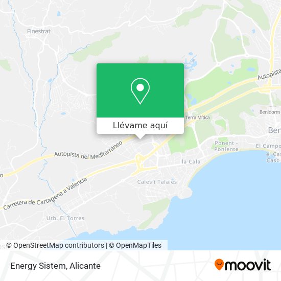 Mapa Energy Sistem