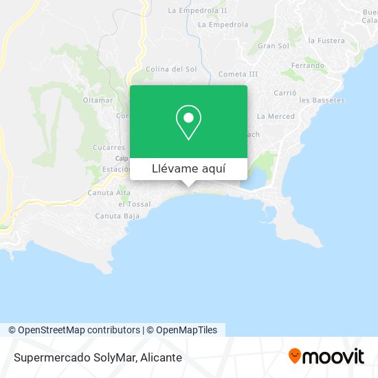 Mapa Supermercado SolyMar