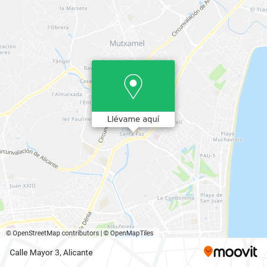 Mapa Calle Mayor 3
