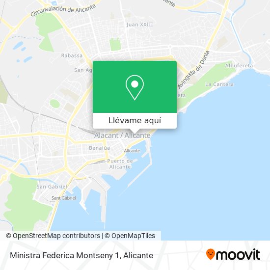 Mapa Ministra Federica Montseny 1