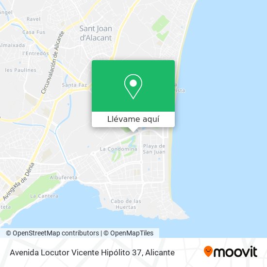 Mapa Avenida Locutor Vicente Hipólito 37